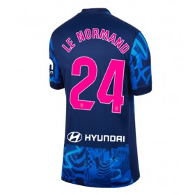 Atletico Madrid Robin Le Normand #24 Tredje Kläder Dam 2024-25 Kortärmad